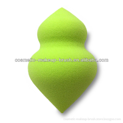 Hydrophilic precision cosmetic puff sponge latex free